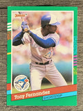 1991 Donruss #524 Tony Fernandez
