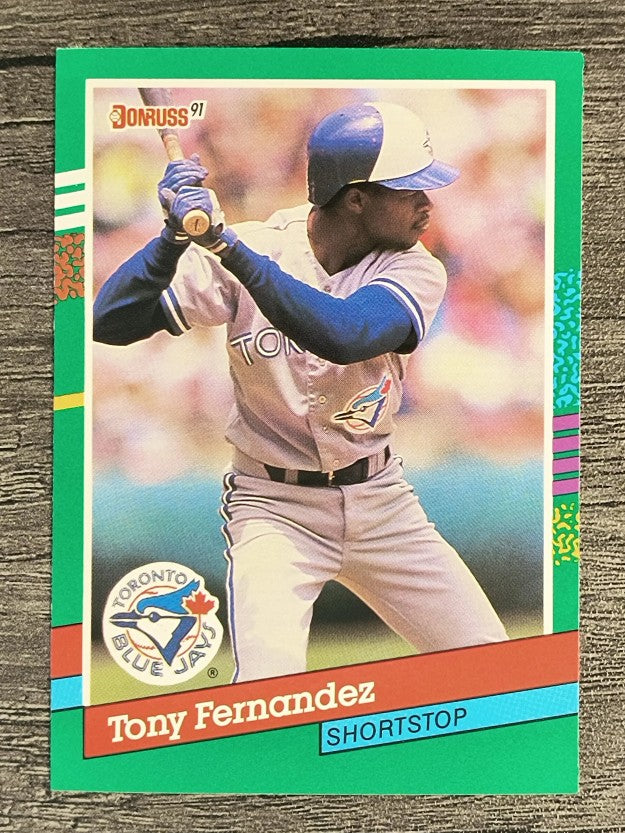 1991 Donruss #524 Tony Fernandez
