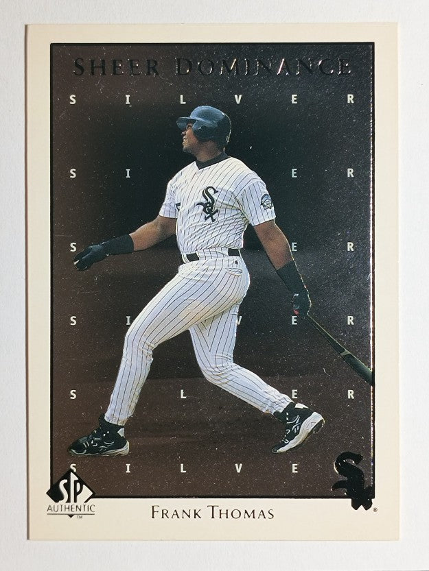 1998 SP Authentic Sheer Dominance #SD30 Frank Thomas