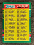 1991 Donruss #500 Checklist 332-408