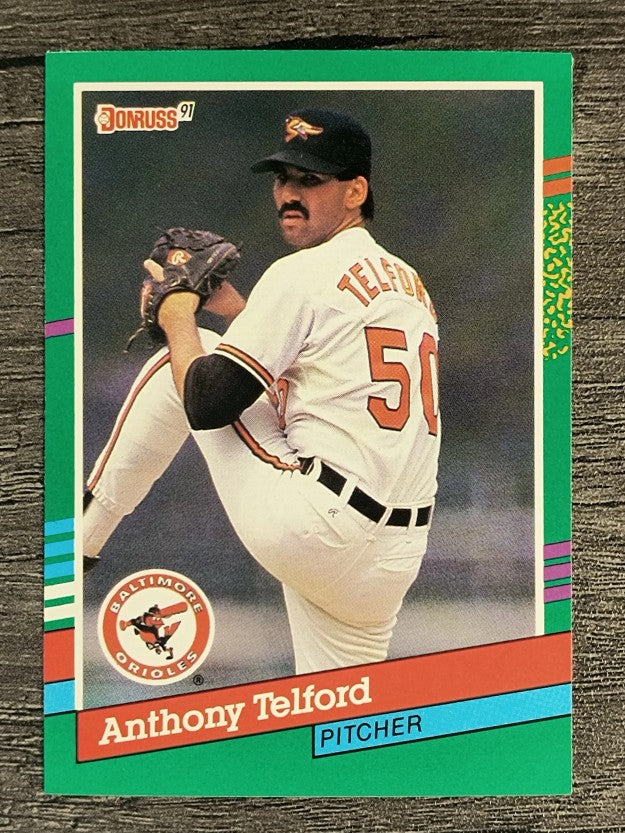 1991 Donruss #501 Anthony Telford RC