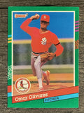 1991 Donruss #503 Omar Olivares RC