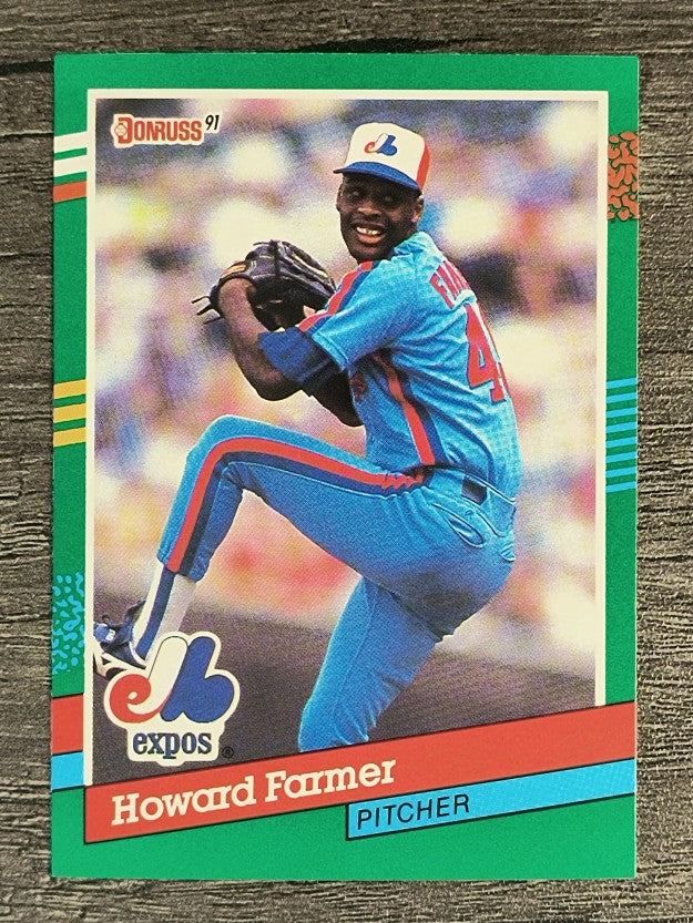 1991 Donruss #734 Howard Farmer
