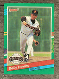 1991 Donruss #738 Kelly Downs