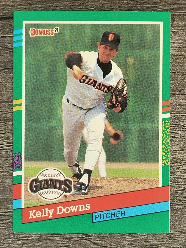 1991 Donruss #738 Kelly Downs