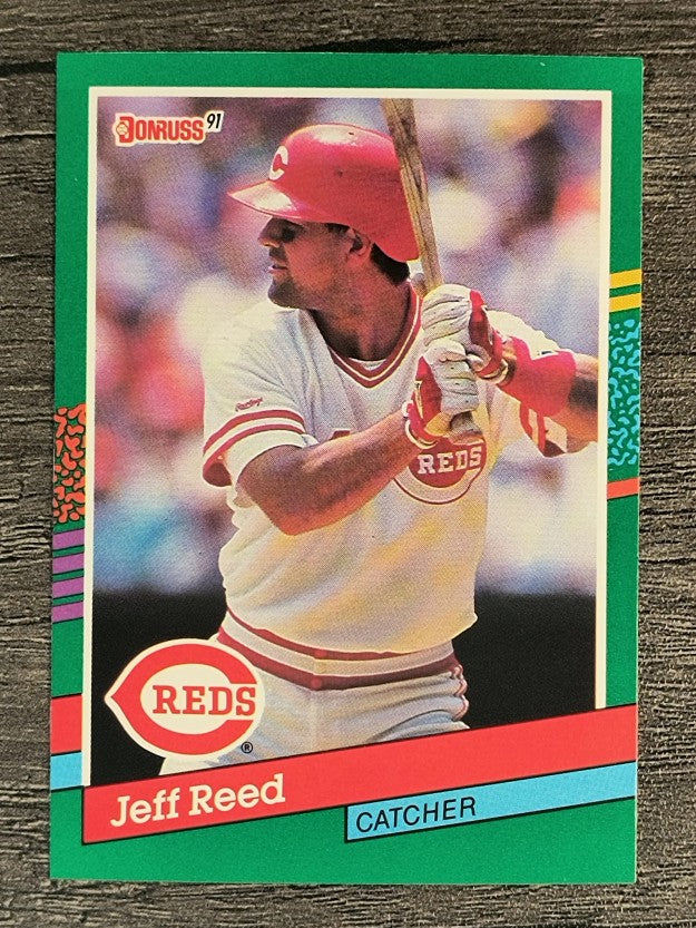 1991 Donruss #741 Jeff Reed