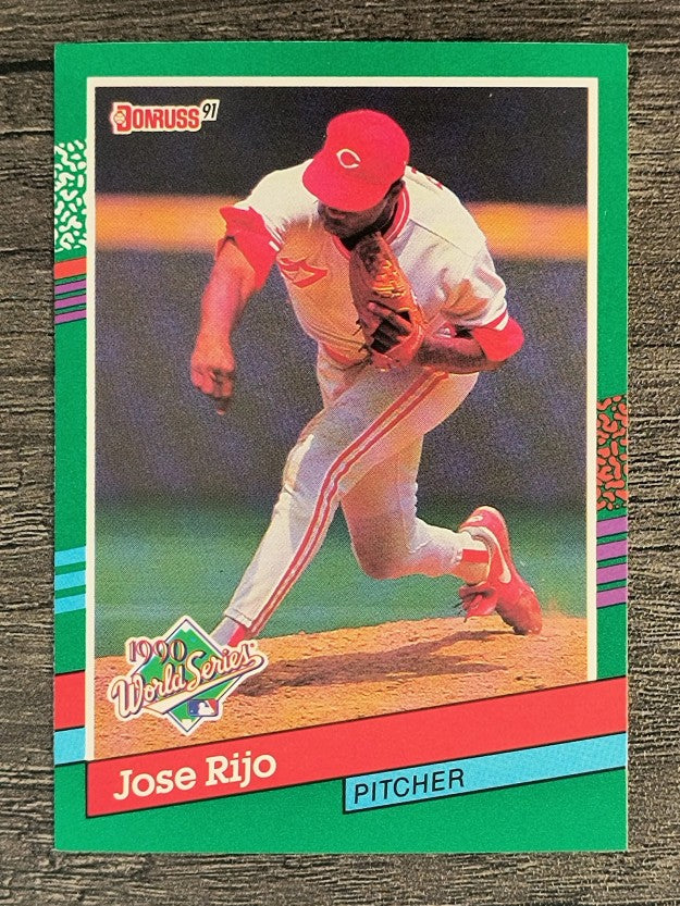 1991 Donruss #742 Jose Rijo WS