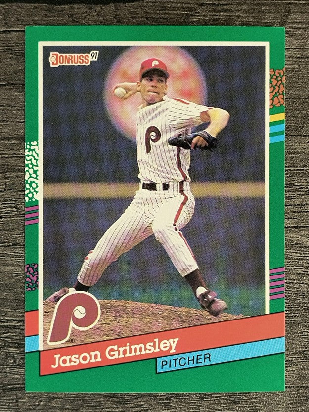 1991 Donruss #653 Jason Grimsley