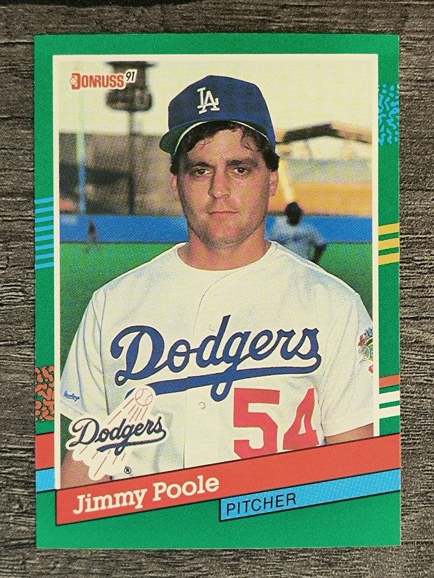 1991 Donruss #655 Jim Poole