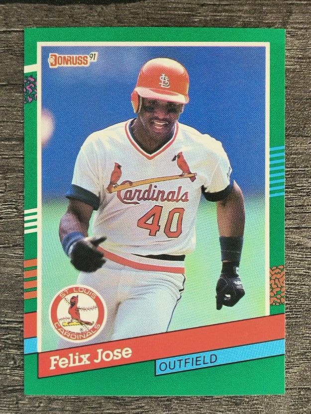 1991 Donruss #656 Felix Jose