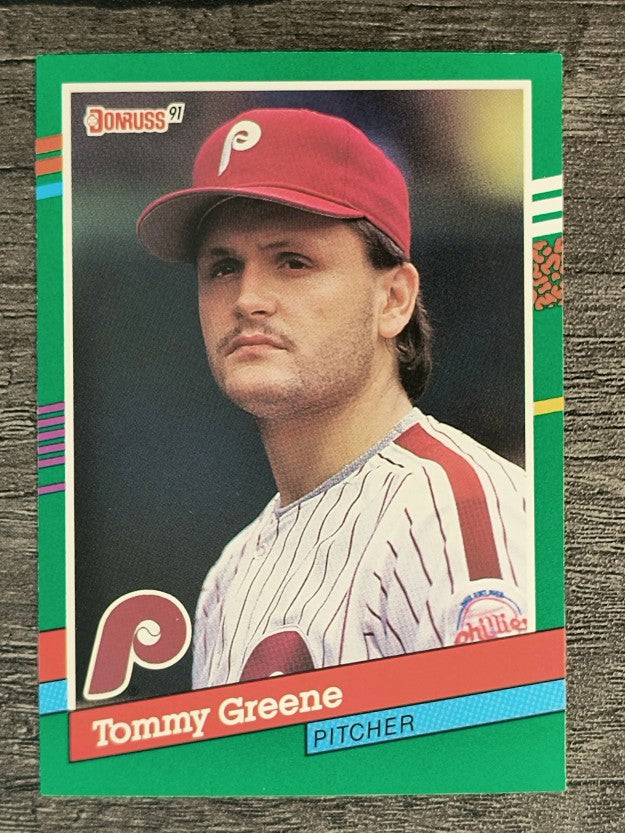 1991 Donruss #635 Tommy Greene