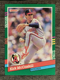 1991 Donruss #637 Kirk McCaskill