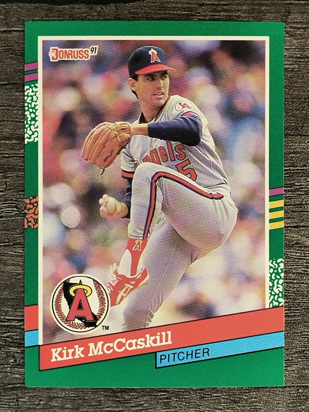 1991 Donruss #637 Kirk McCaskill