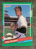 1991 Donruss #638 John Burkett
