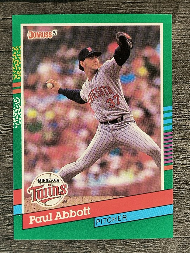 1991 Donruss #639 Paul Abbott RC