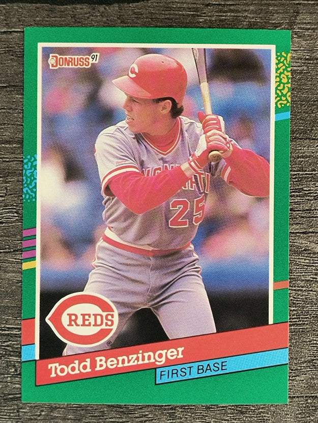 1991 Donruss #640 Todd Benzinger