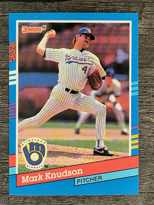 1991 Donruss #328 Mark Knudson