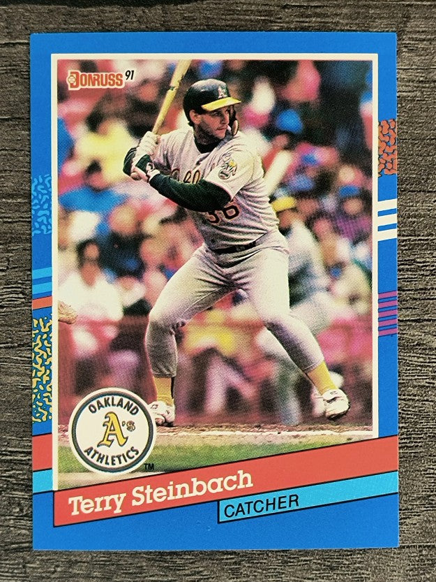 1991 Donruss #329 Terry Steinbach