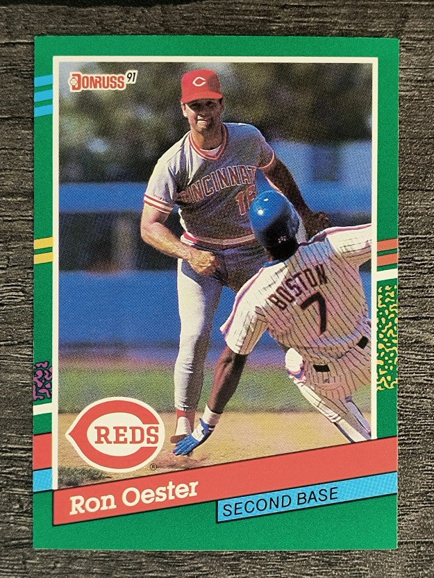 1991 Donruss #628 Ron Oester