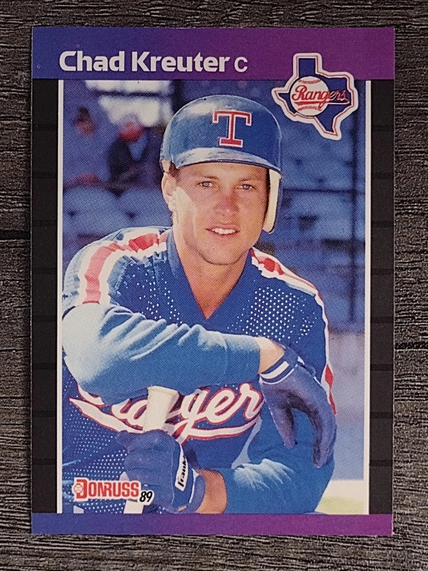 1989 Donruss #579 Chad Kreuter DP RC