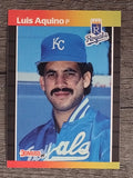 1989 Donruss #534 Luis Aquino DP