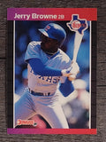 1989 Donruss #529 Jerry Browne DP