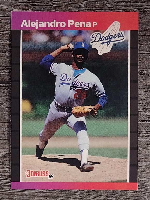 1989 Donruss #557 Alejandro Pena DP