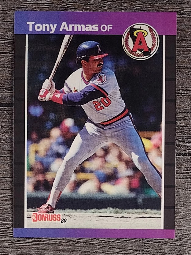 1989 Donruss #580 Tony Armas DP