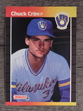 1989 Donruss #617 Chuck Crim