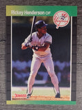 1989 Donruss #245 Rickey Henderson