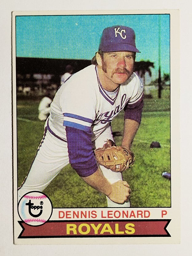 1979 Topps #218 Dennis Leonard (EX)