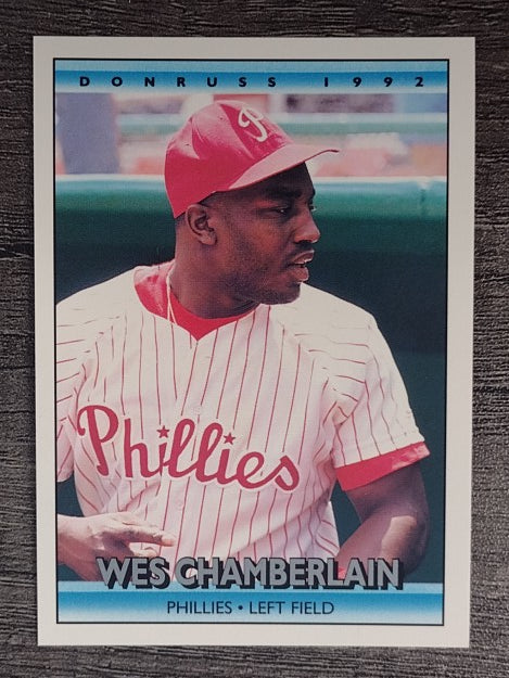 1992 Donruss #384 Wes Chamberlain