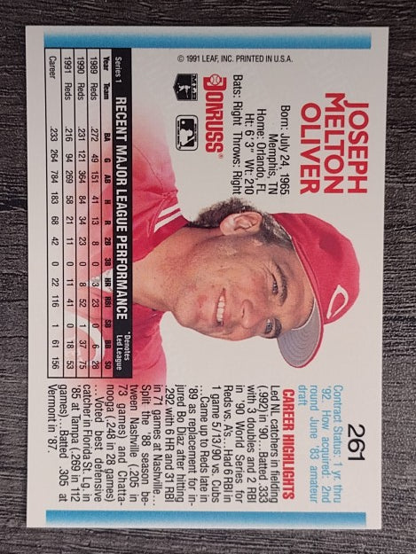 1992 Donruss #261 Joe Oliver