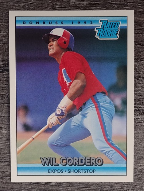 1992 Donruss #2 Wil Cordero