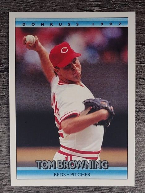 1992 Donruss #136 Tom Browning