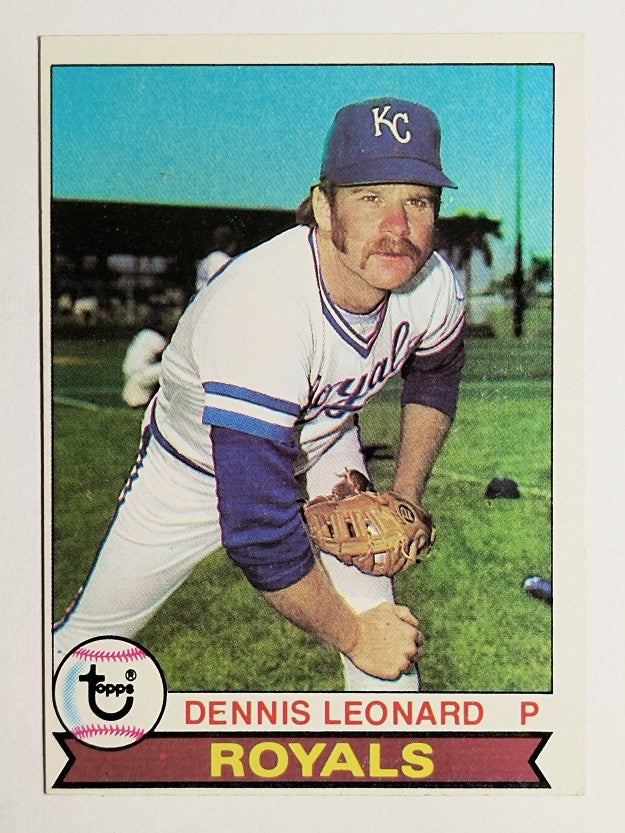 1979 Topps #218 Dennis Leonard (VGEX)