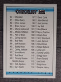 1992 Donruss #160 Checklist 80-157