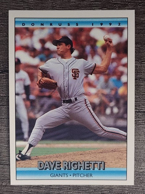 1992 Donruss #174 Dave Righetti