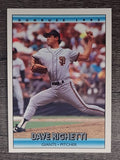 1992 Donruss #174 Dave Righetti