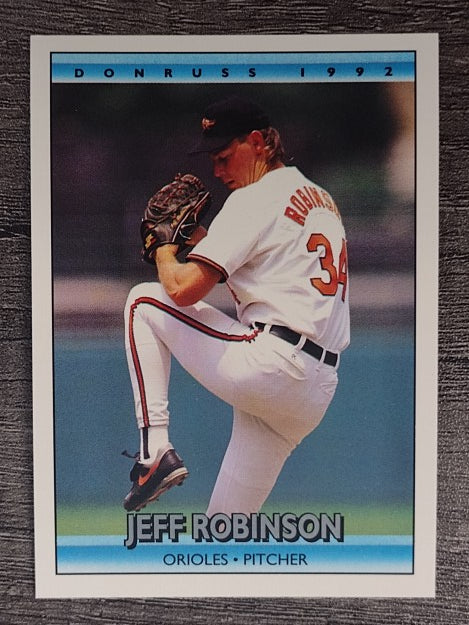 1992 Donruss #77 Jeff M. Robinson