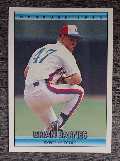 1992 Donruss #117 Brian Barnes