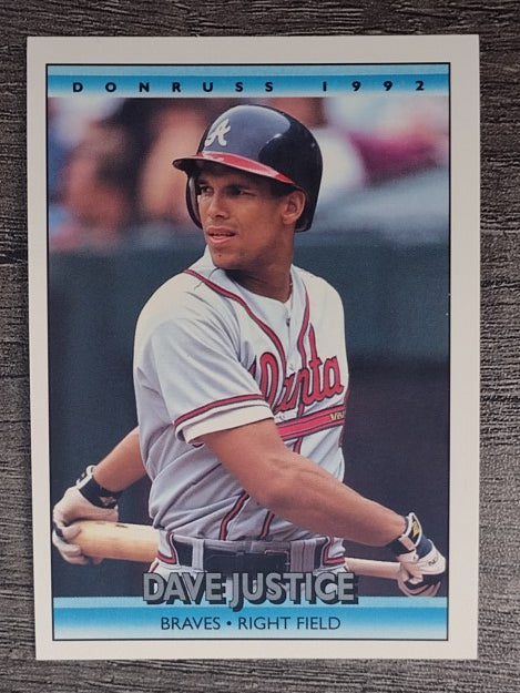1992 Donruss #327 David Justice