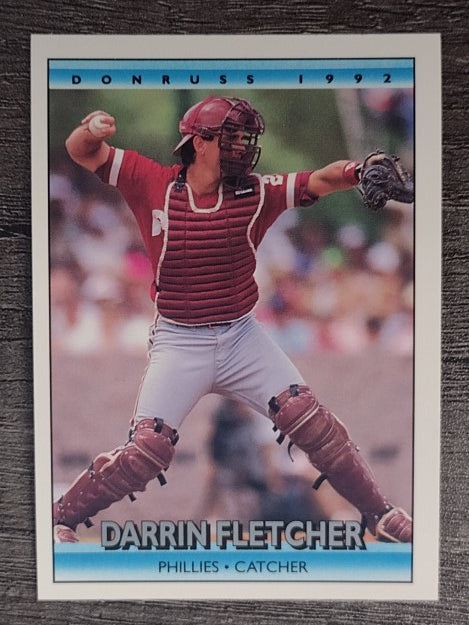 1992 Donruss #319 Darrin Fletcher