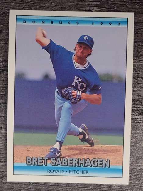 1992 Donruss #128 Bret Saberhagen