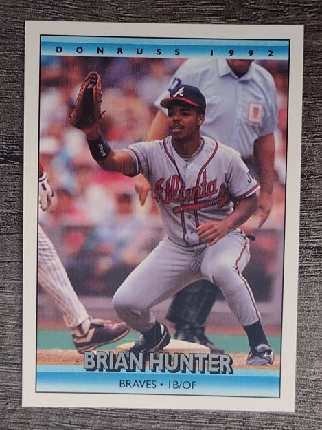 1992 Donruss #163 Brian Hunter
