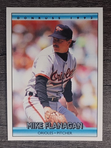 1992 Donruss #196 Mike Flanagan