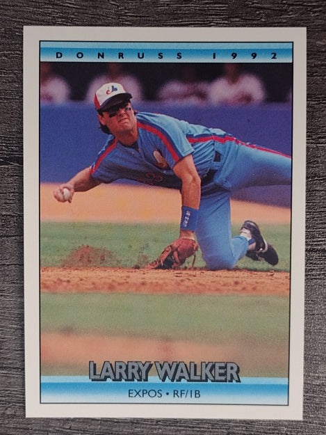 1992 Donruss #259 Larry Walker
