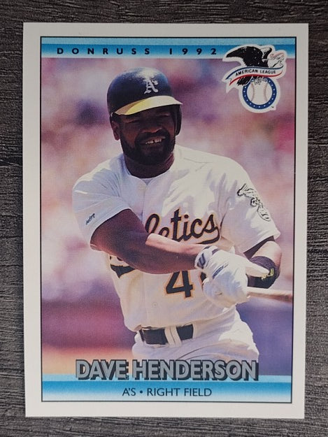 1992 Donruss #21 Dave Henderson AS