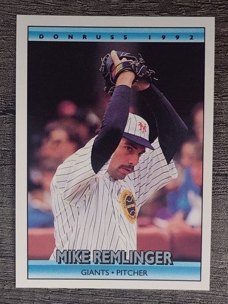 1992 Donruss #336 Mike Remlinger