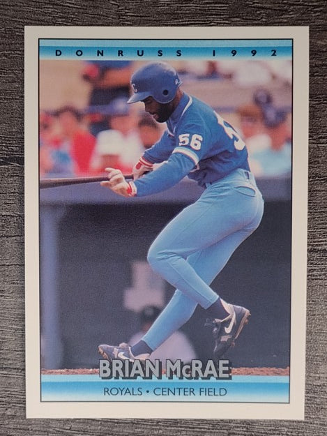 1992 Donruss #387 Brian McRae